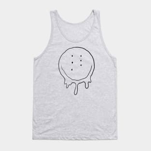 Drippy Six-Eyed Smiley Face Tank Top